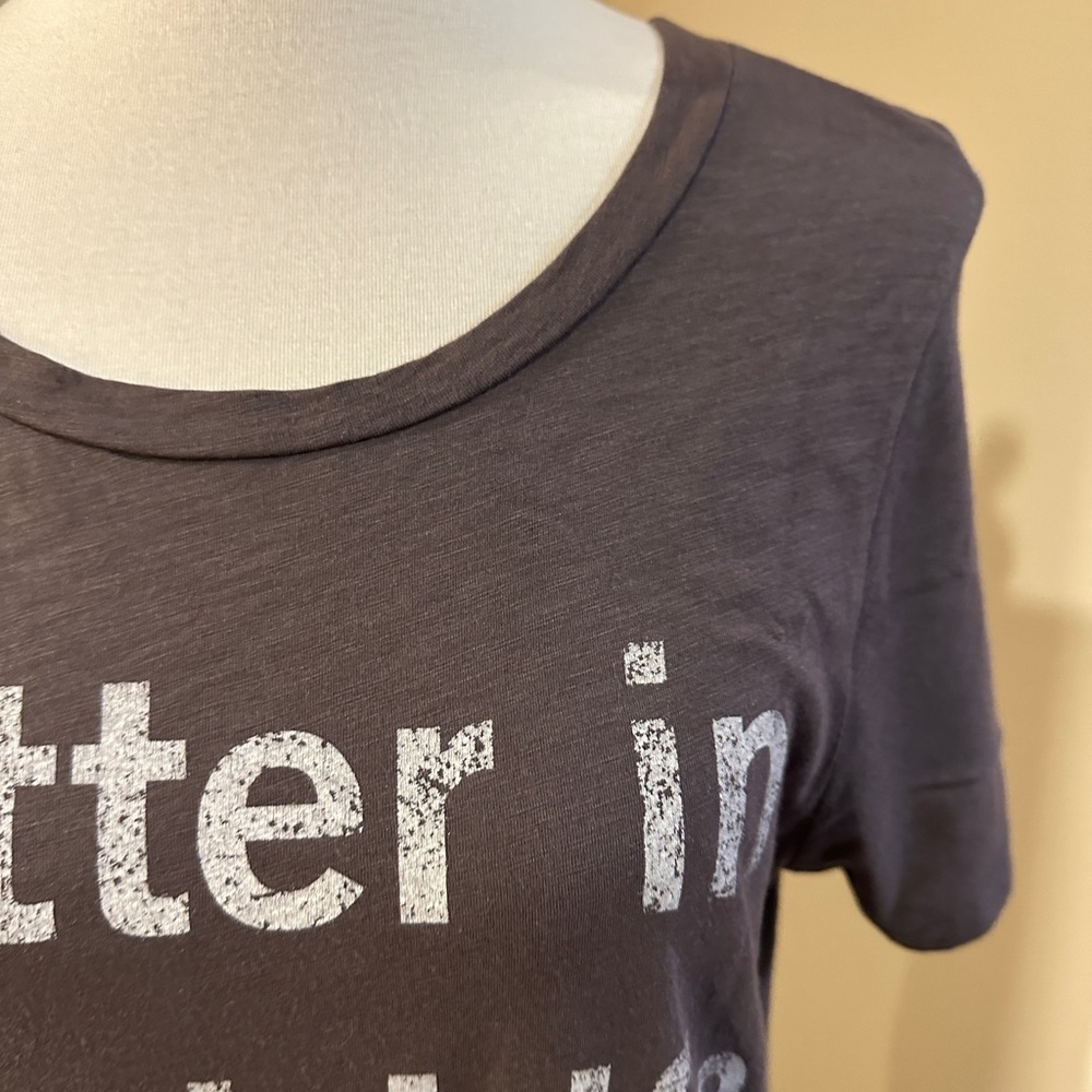 Gray “Better in Real Life” Tee - Picture 7 of 11